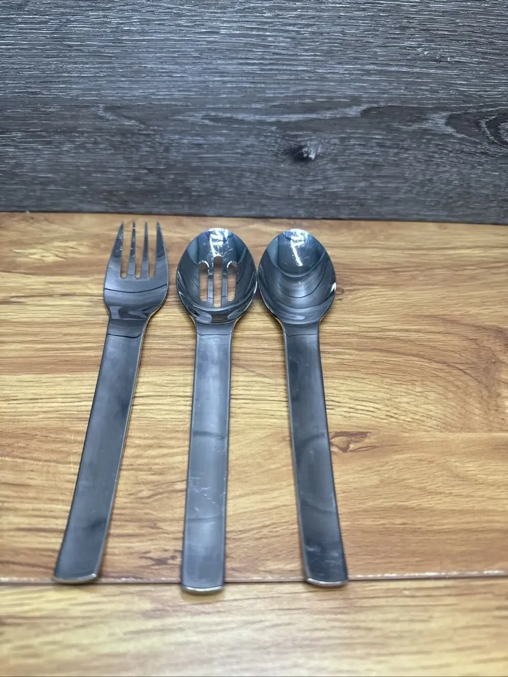 Mikasa Profile Stainless Japan Flatware 3 Pc Serving Set